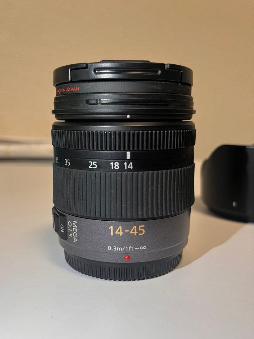 （良品）LUMIX 14-45mm f/3.5-5.6 おまけレンズガード付き