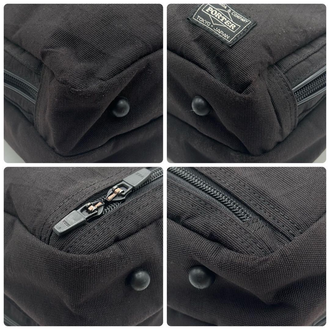 【美品】 PORTER ポーター ハイブリッド 2way ブリーフケース 2層