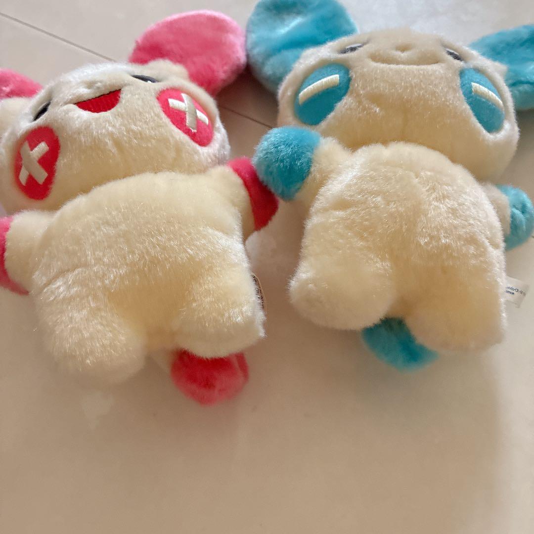 ポケモン TOMY プラスル マイナン ぬいぐるみセット レトロ 当時物