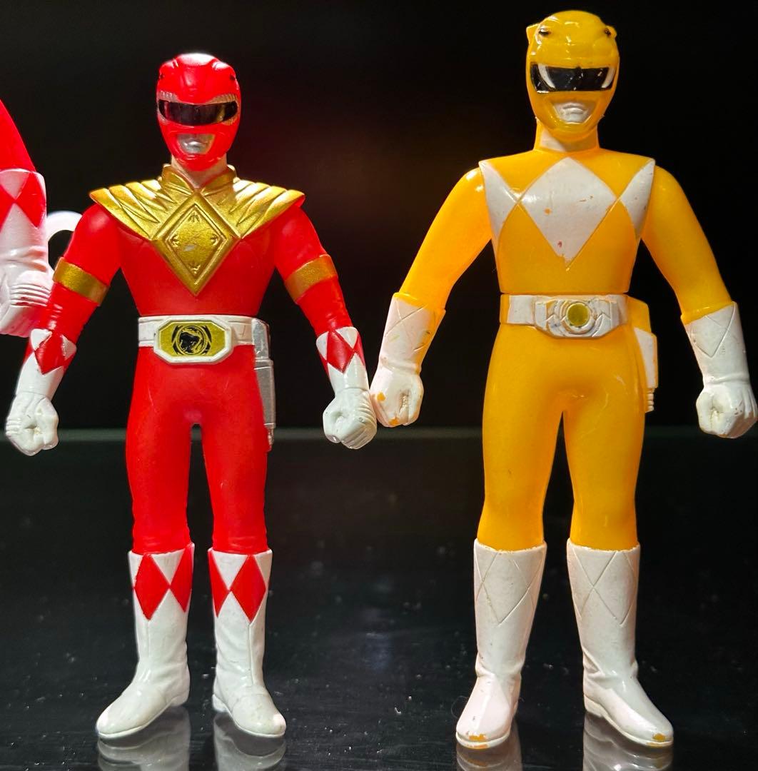 恐竜戦隊ジュウレンジャー　超合金/ソフビ　ティラノレンジャー　タイガーレンジャー