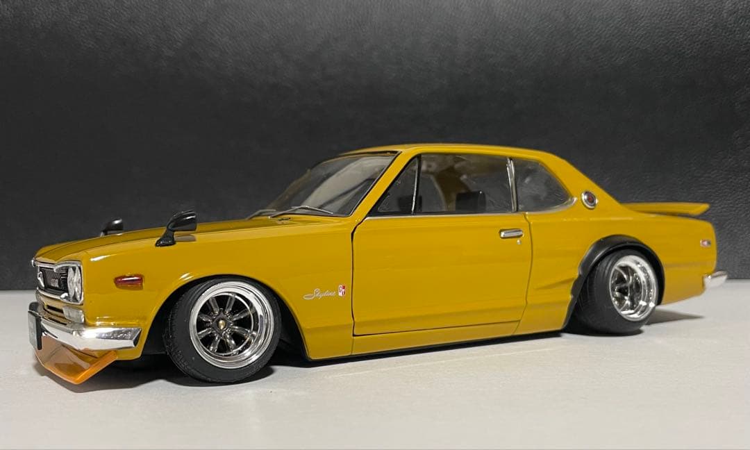 1/24 アシェット 国産名車 スカイライン GT-R ハコスカ改 カスタム