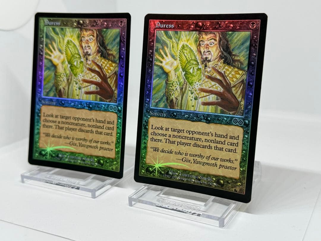 希少品　英語【Foil】《強迫/Duress》(アリーナ)[USG-P] 在庫2