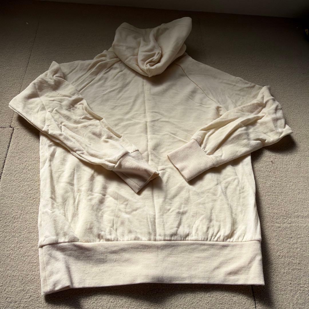 ICEBREAKER フルジップフーディ XS アイボリー