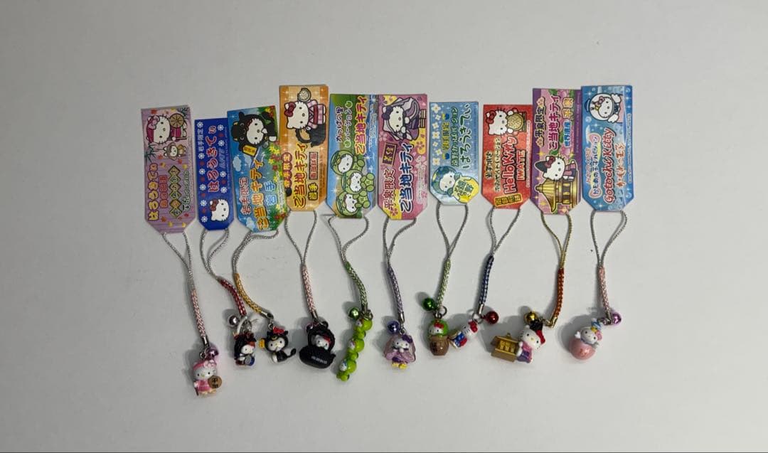 M*a様 【レアあり】ご当地キティ根付　セット(E)