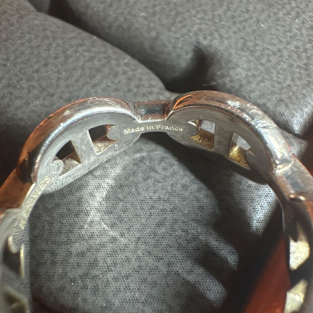 HERMES シルバーリング サイズ59