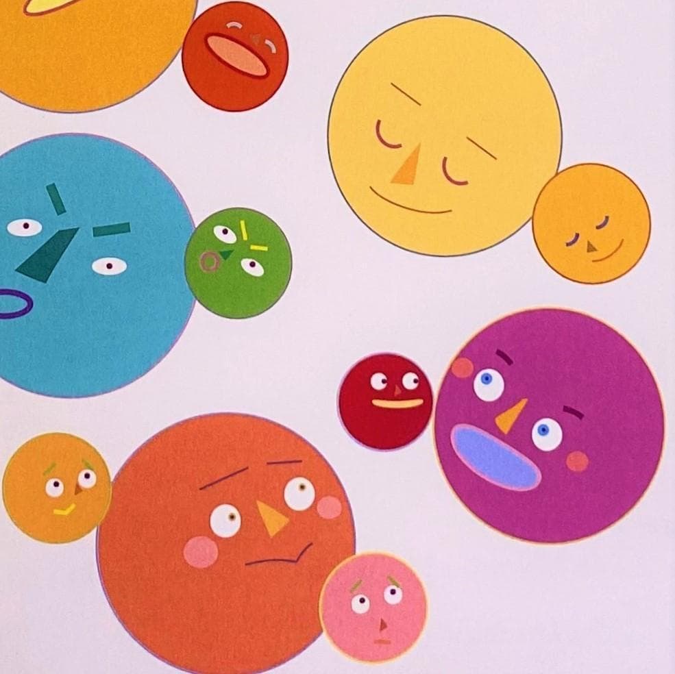 廣田尚子、【僕の母の心】、希少な額装用画集より、新品額装付