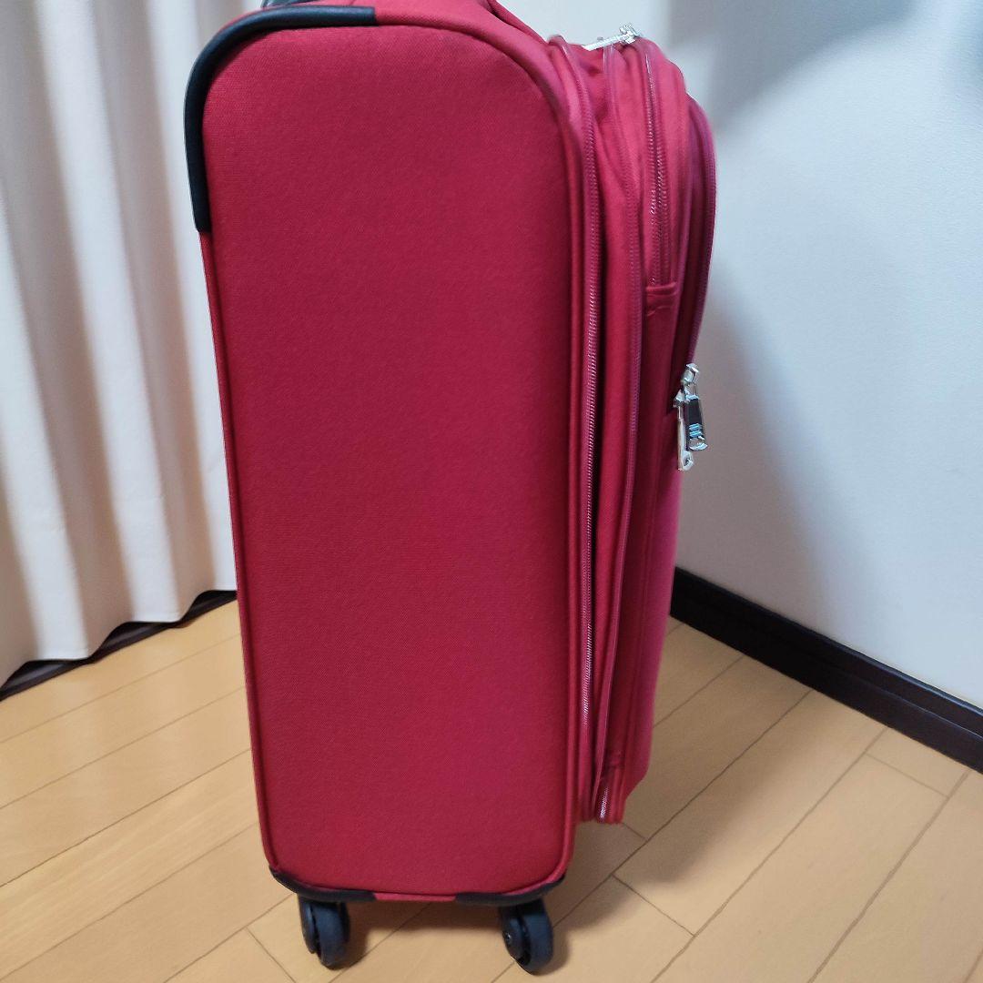 TOMMY HILFIGER レッド キャリーケース 中型 トミーヒルフィガー