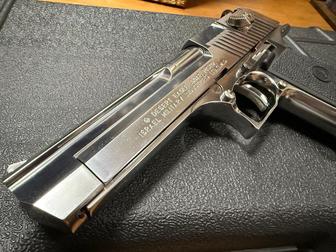 美品 東京マルイ デザートイーグル 50AE クローム ステンレス ABS樹脂製