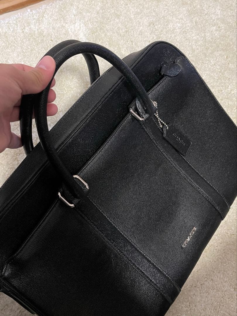 最終値下げ COACH ビジネスバッグ ブラック