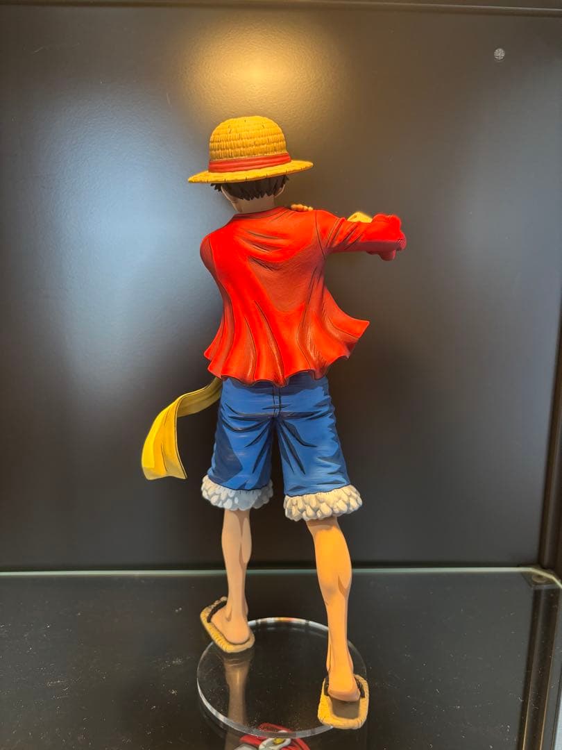 ワンピース フィギュア アニメ塗り 2次元彩色 リペイント ルフィ 一番くじ