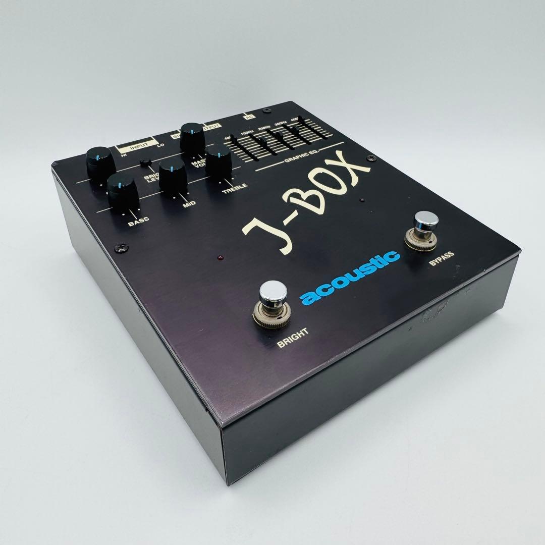希少】acoustic J-BOX ベース用プリアンプ - メルカリ