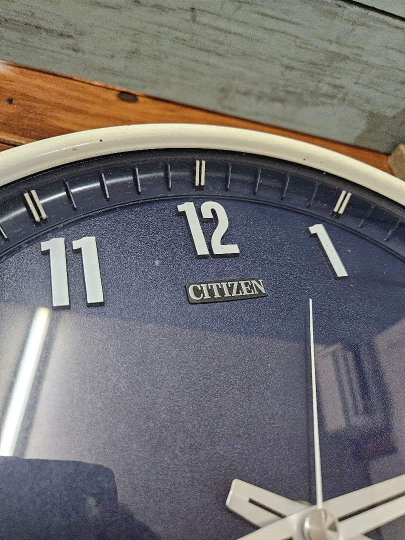 ジャパンヴィンテージ 70's CITIZEN 掛け時計 レトロ ファーストメカ