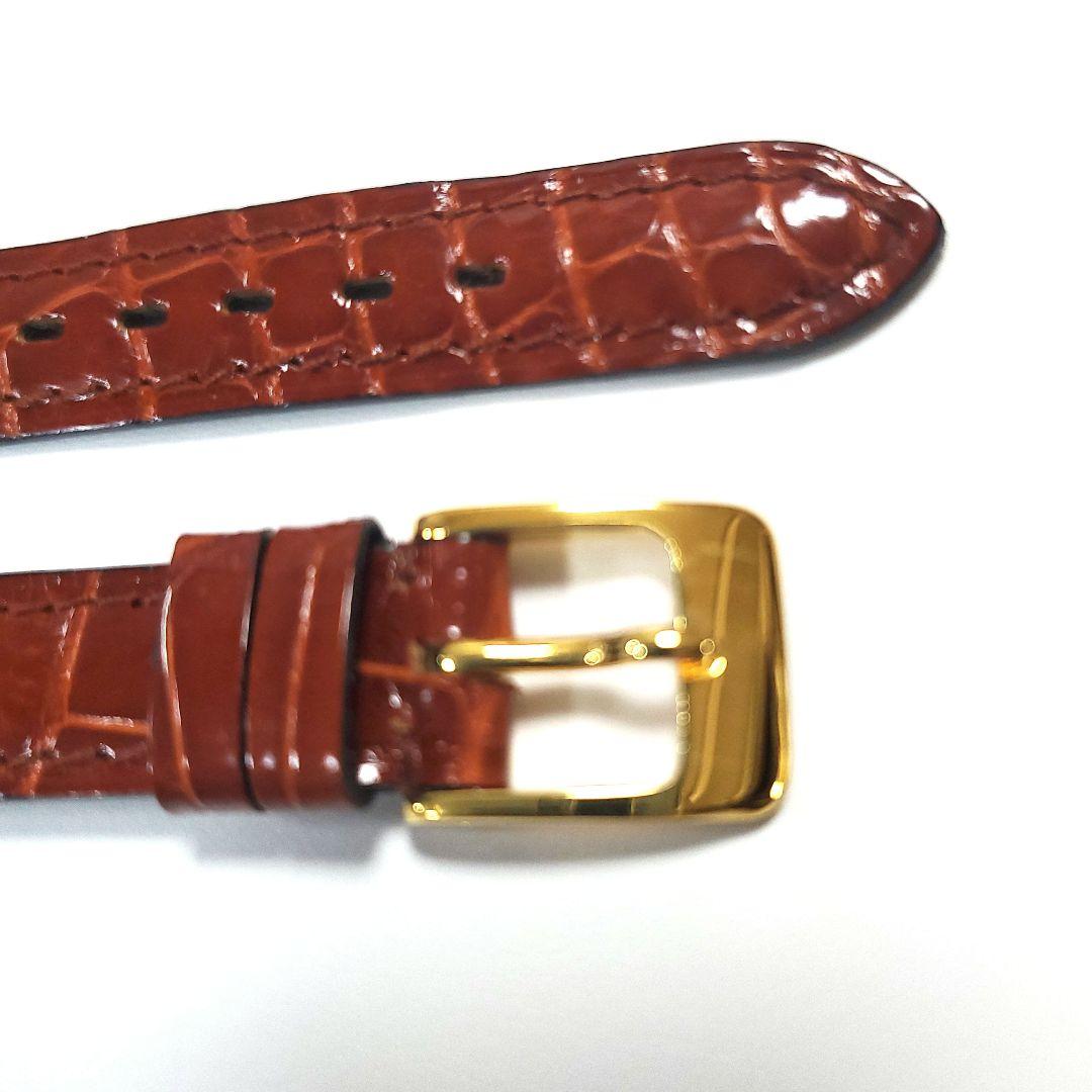 ジャンルソー 純正 クロコダイルベルト シャイニー チャ 13/10 - メルカリ