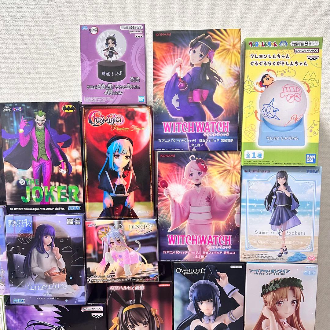 最新プライズフィギュア 25個セット セット販売 美少女 ジャンプ系②