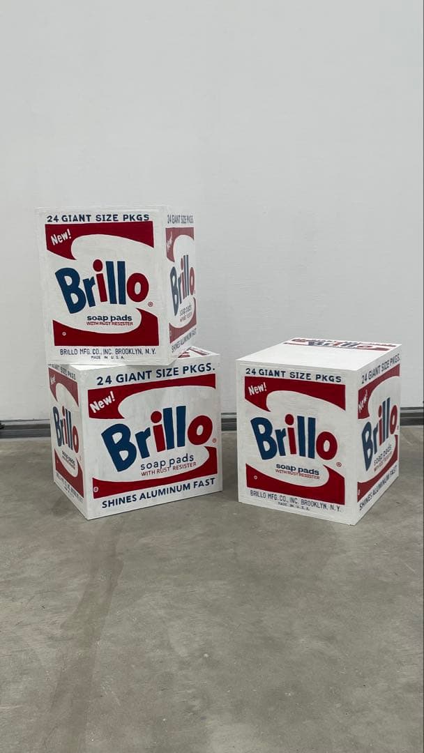 ブリロ・ボックス 模倣品 [expo-taro2] 1箱目 ブリロ・ボックス 模倣品 [expo-taro2] 1箱目 約3億円で購入し話題に