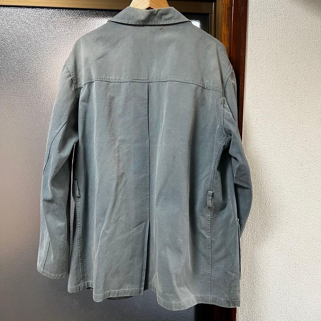 40s french vintage コットンリネン キャンバス ジャケット