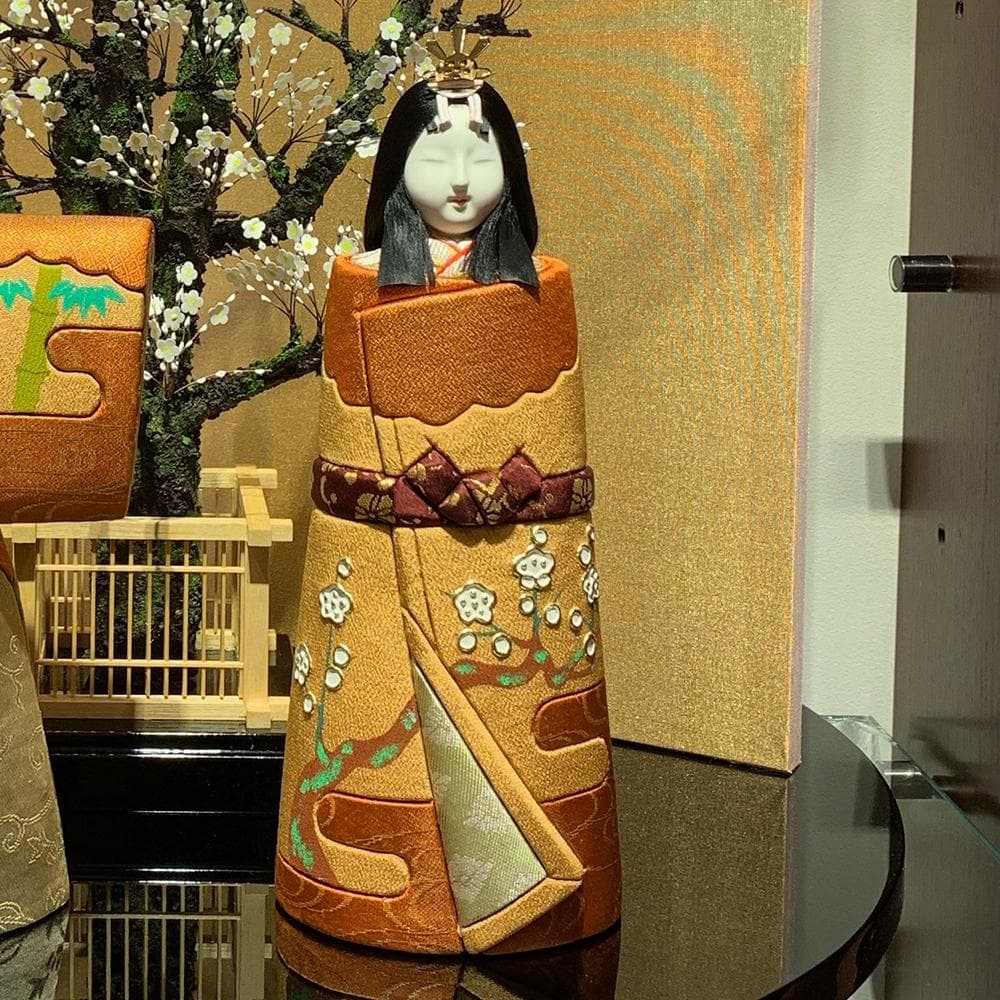 定価20.9万 〈真多呂人形〉松翠立雛　ひな人形