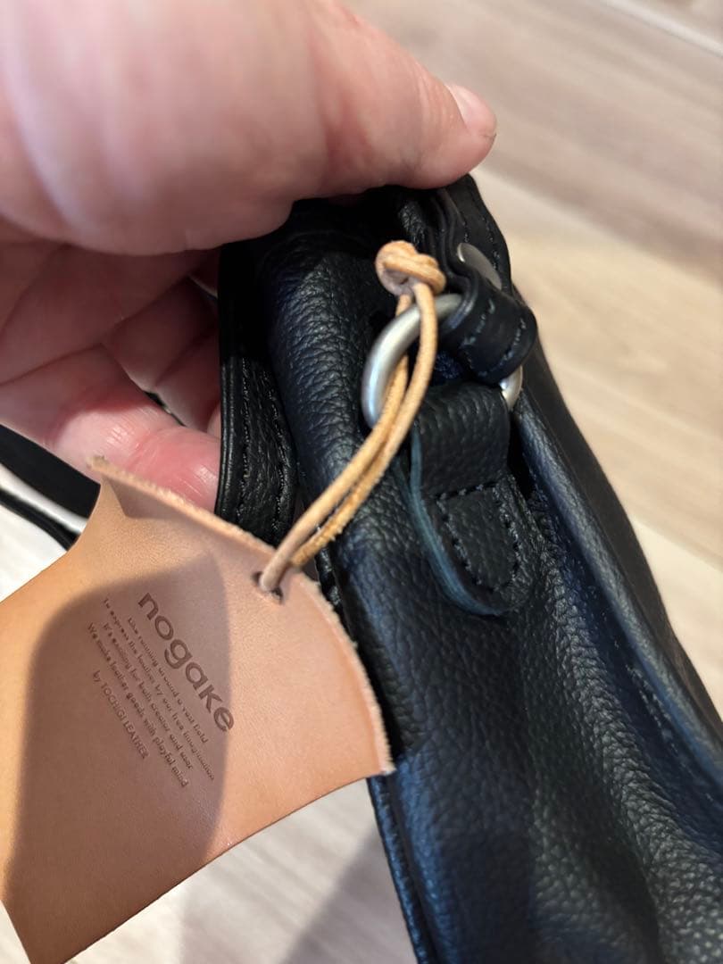 タイムセール★未使用品★栃木レザーFlap Shoulder bag Small