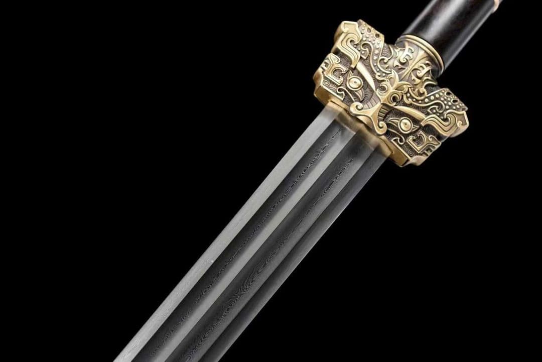 【覇王漢剣】 古兵器 刀装具 日本刀　模造刀 居合刀 武士道 鑑賞用 美術刀