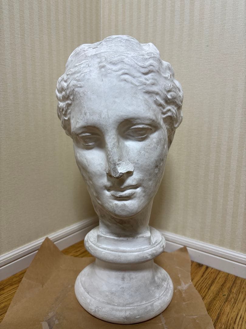 石膏像 古代ヴィーナス首像 アバタのヴィーナス デッサン 岡製作所 OKA