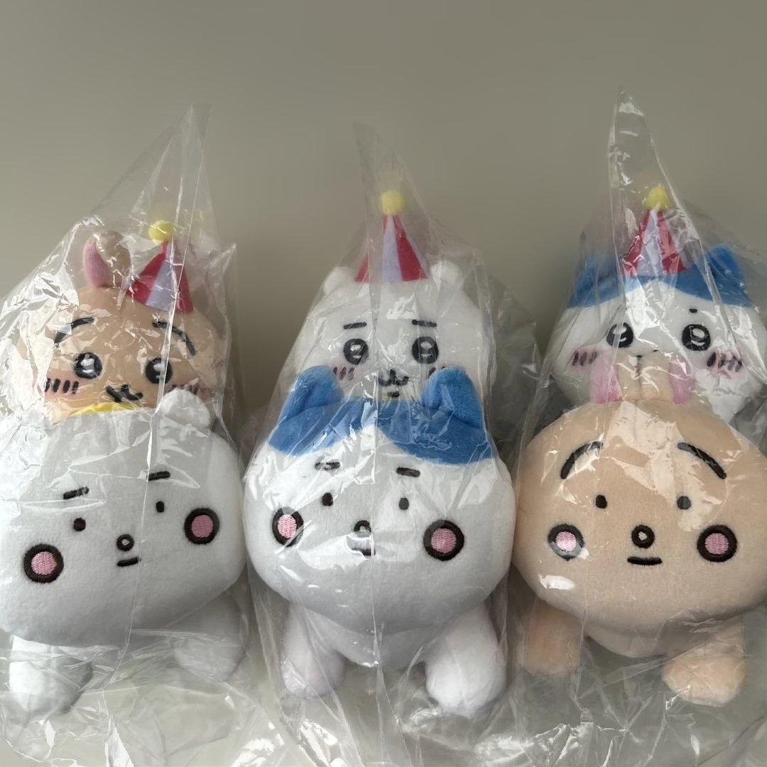 ちいかわらんど ぴーぽぽぬいぐるみ ちいかわ ハチワレ うさぎ 3種類