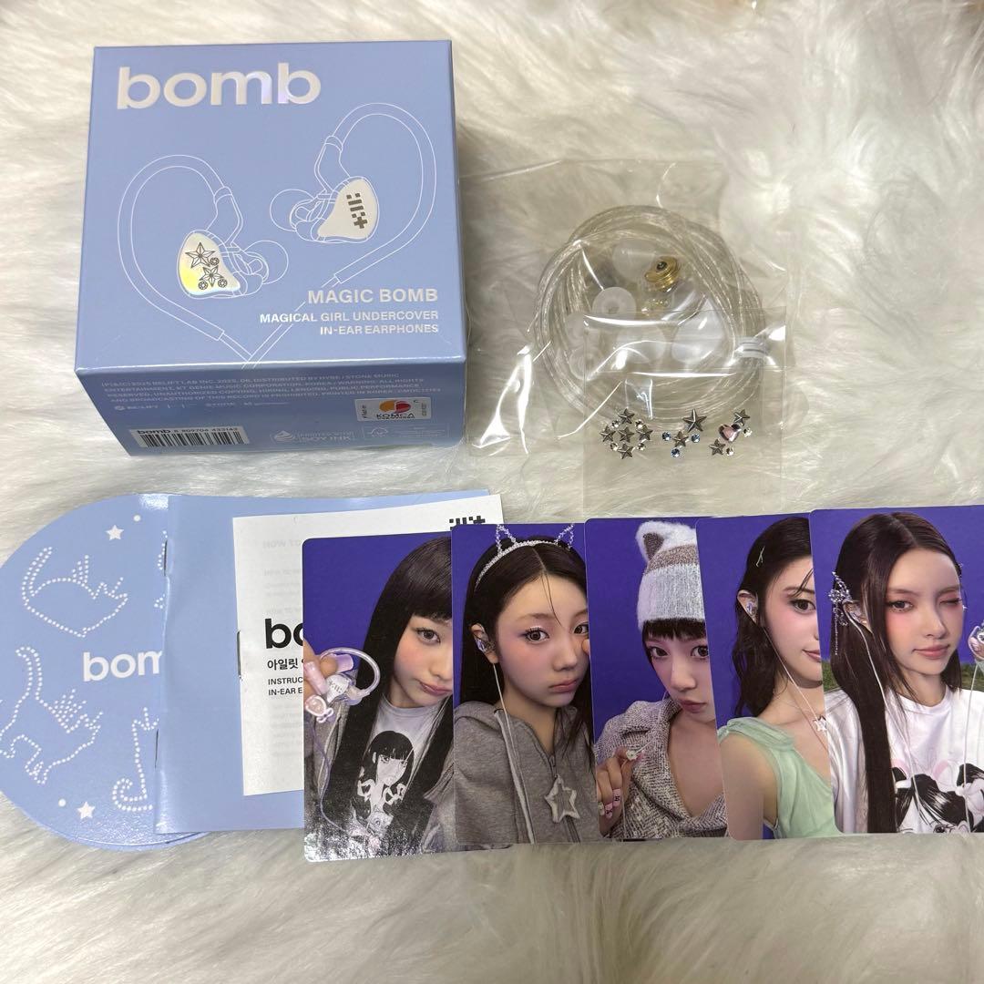 ILLIT アイリットbomb Merch ver イヤモニ風イヤホン CD ILLIT