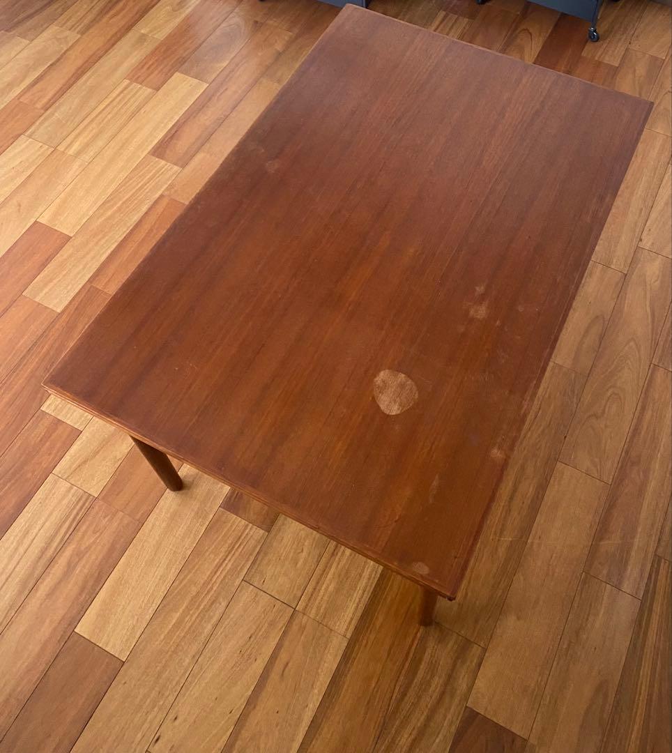 【送料込】【難あり】北欧ビンテージのテーブル