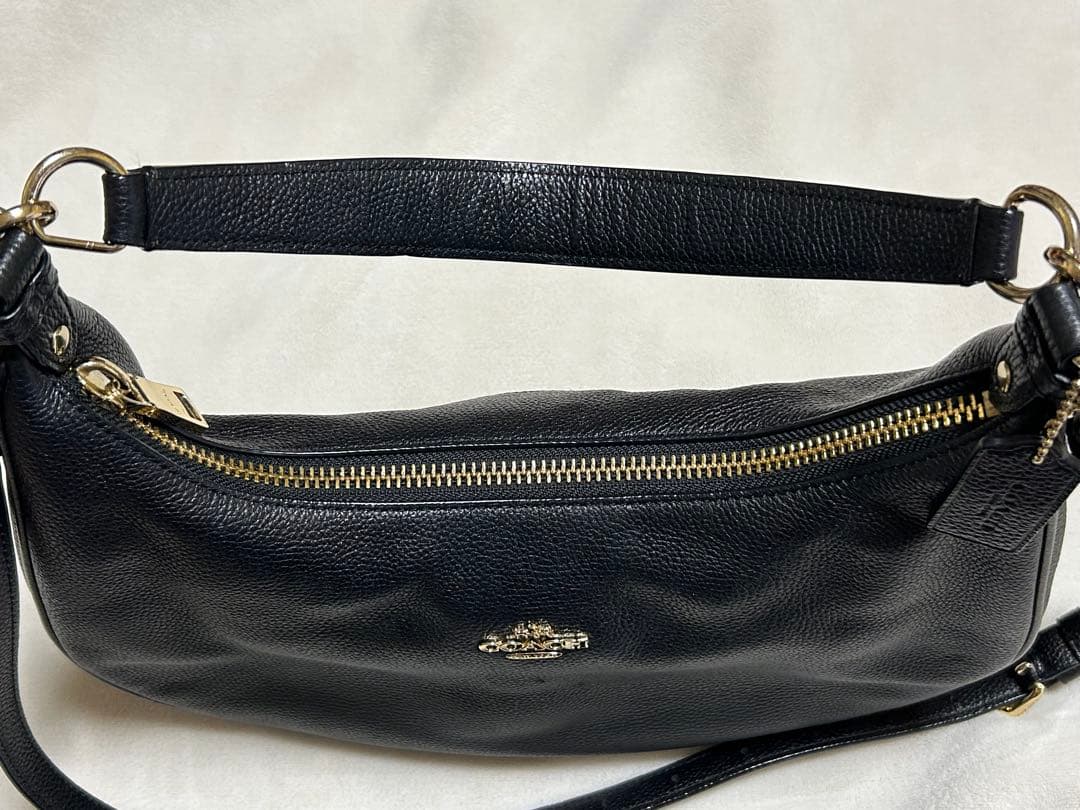 COACH ブラック 2wayショルダーバッグ