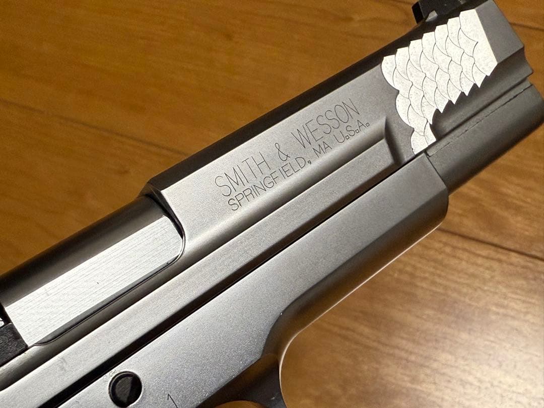 美品 KSC S&W M945 ステンレスシルバーモデル JASG安全基準適合