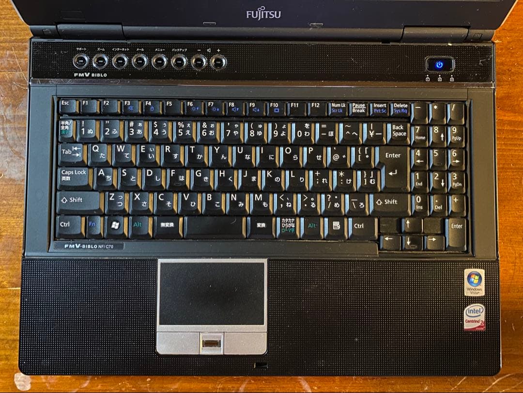 ノートPC 富士通 FMV-BIBLO NF/C70 windows10 - メルカリ