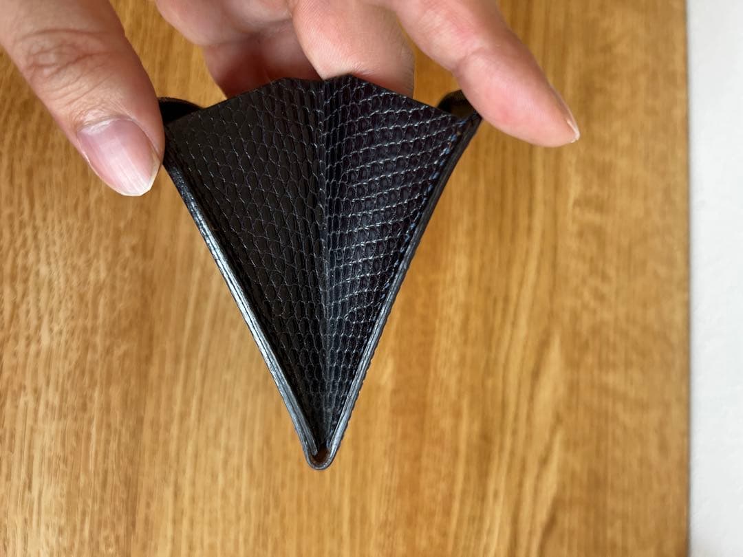 three2four pocket ポケット　コードバン　リザード