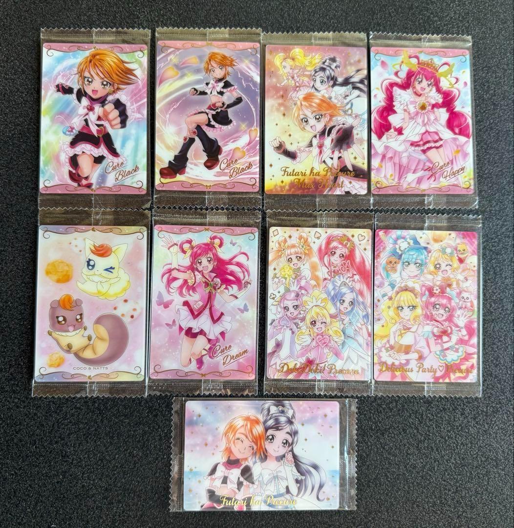 プリキュアウエハース 第2弾〜11弾 まとめ売り175枚 レア有