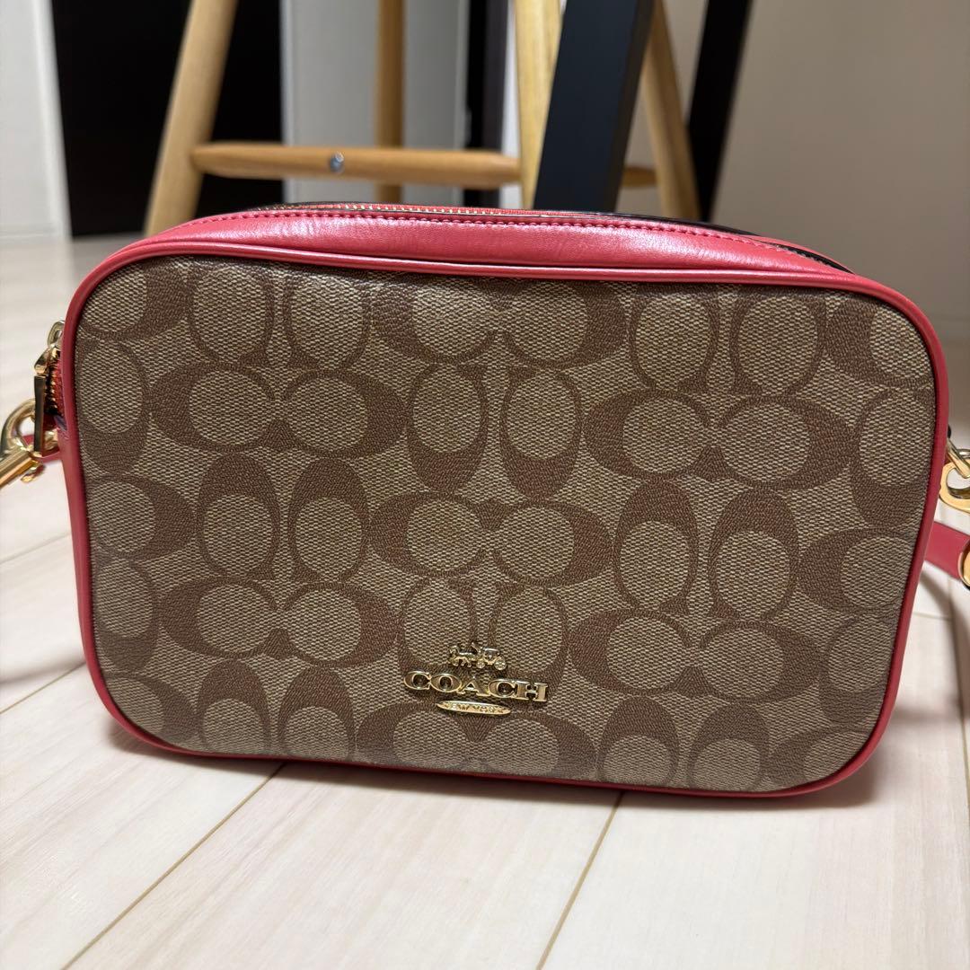 コーチ ショルダーバッグ COACH モノグラム柄 シグネチャー柄 斜めがけ