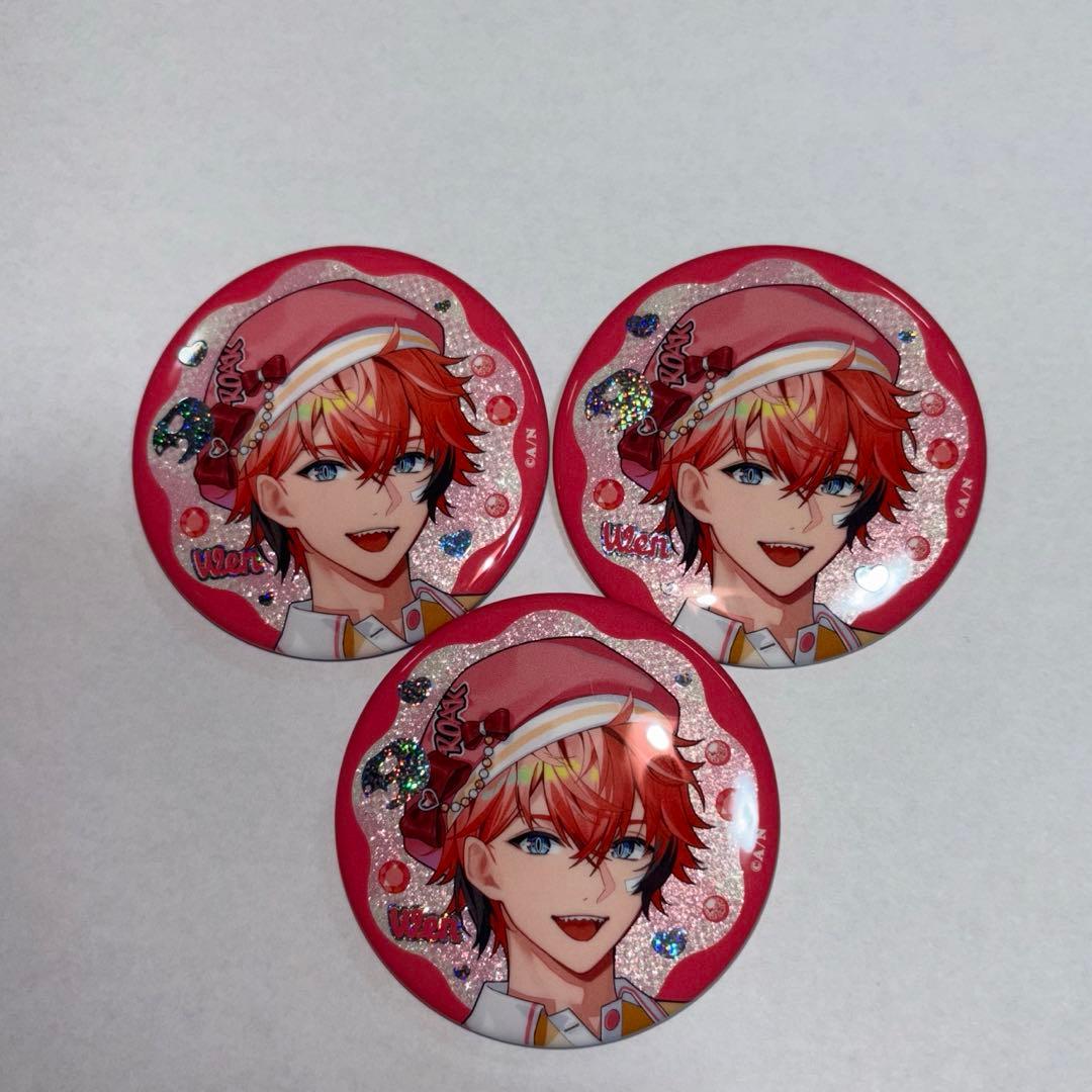 にじさんじ 赤城ウェン 缶バッジ ぎゃうるふ - メルカリ