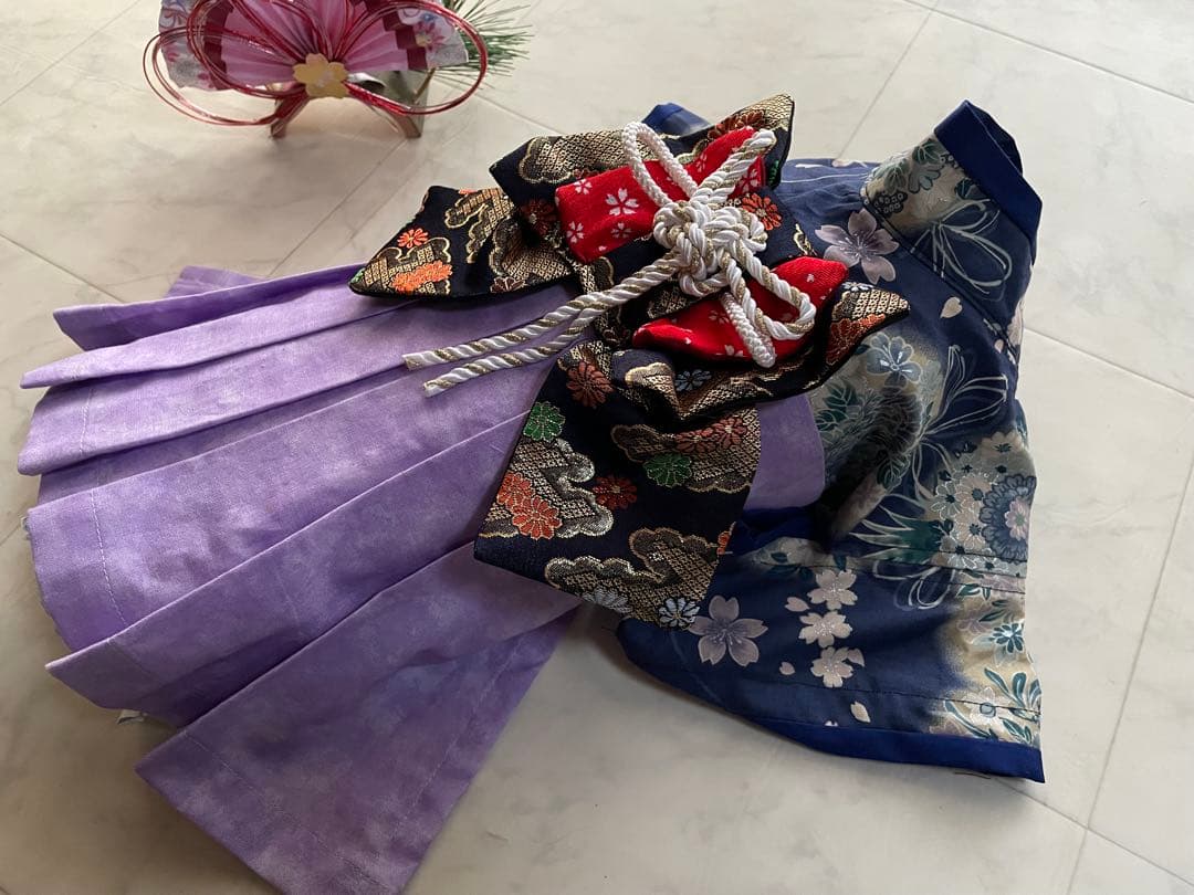 Tigger*tigger*様専用 出品 わんちゃんの袴の着物 オーダー2着