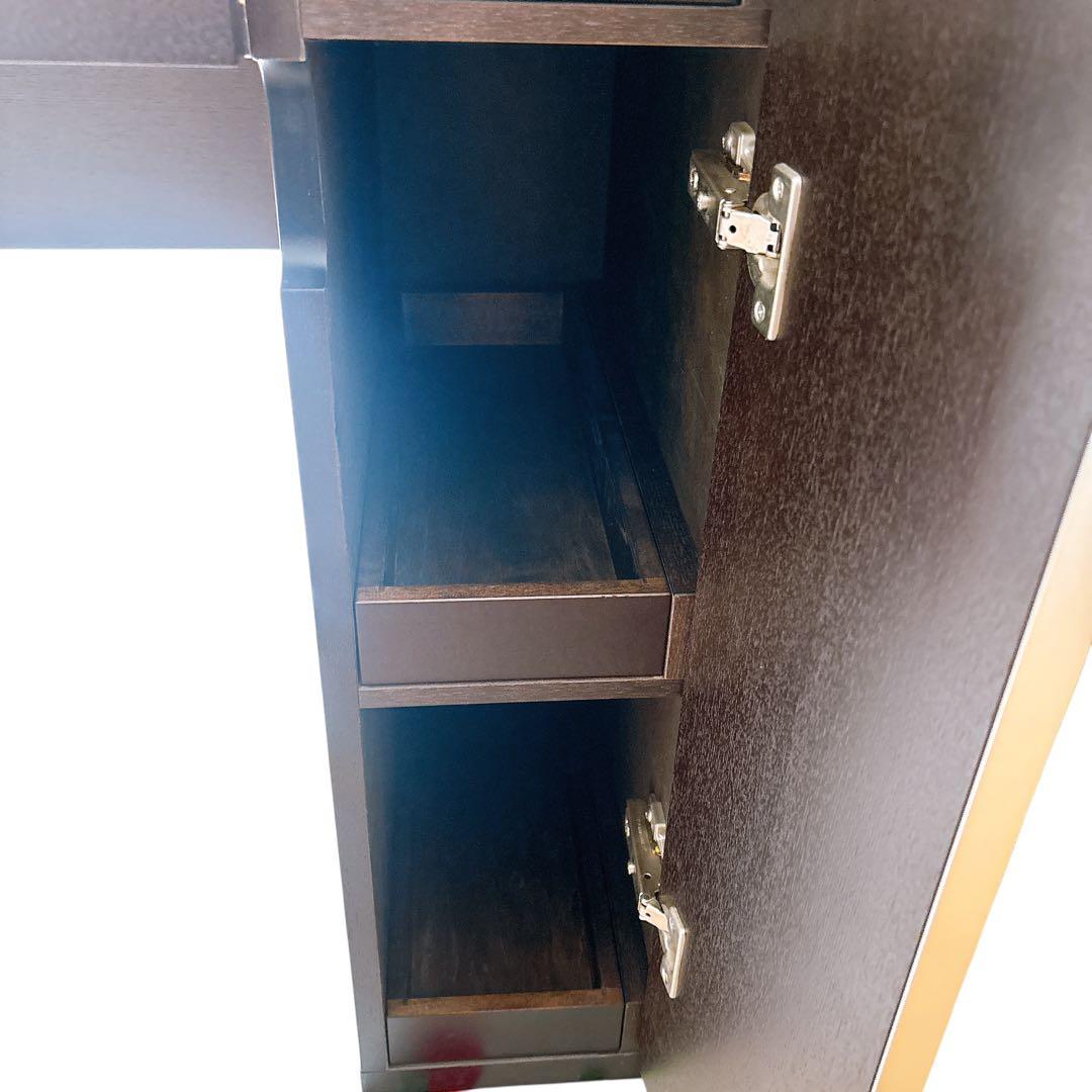 美品】松永家具 piatto ドレッサー 75cm幅 高級感◎ 鏡台 北欧風