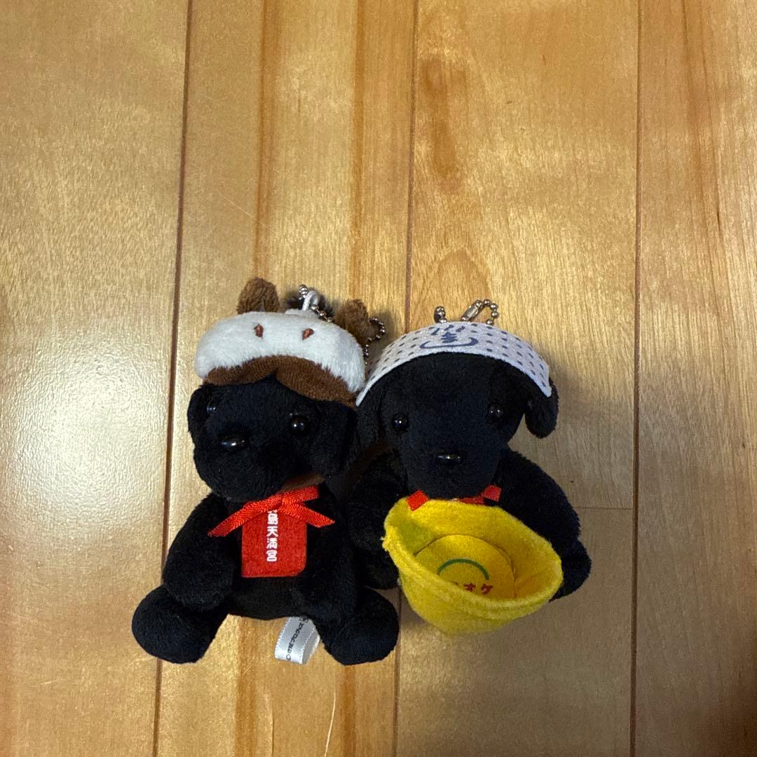 さだまさしグッズ 詩之介 黒い犬のぬいぐるみ2体セット - メルカリ