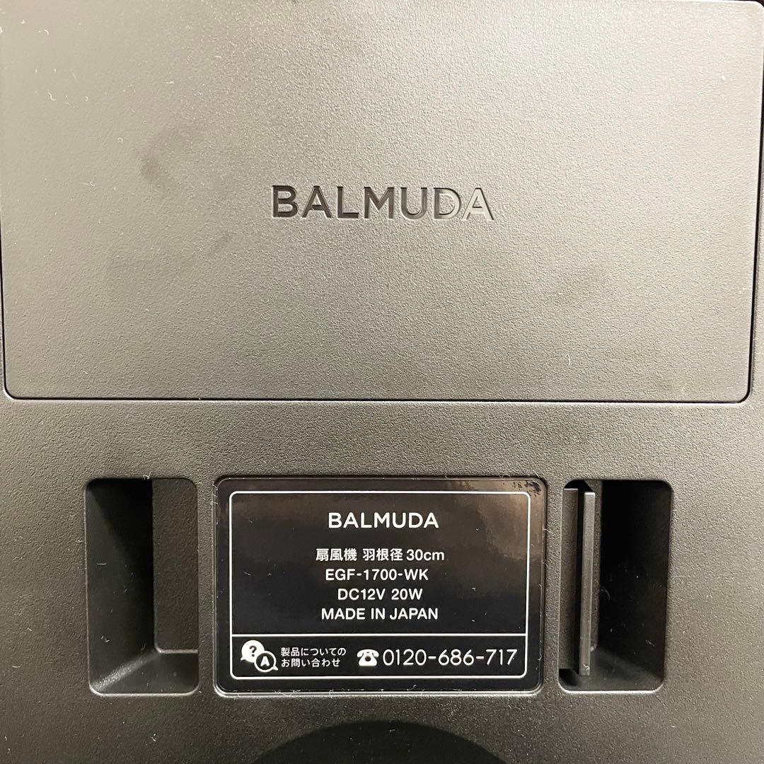 バルミューダ グリーンファン EGF-1700-WK 2022年製
