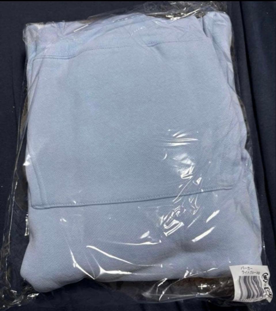 中島健人 I AM :U FC限定 フーディーパーカー ライトブルー ケンティー