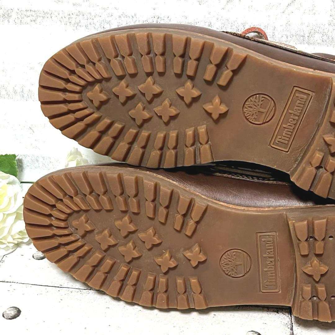 【 ティンバーランド】3eye クラシックラグデッキシューズ♡ブラウン25.5