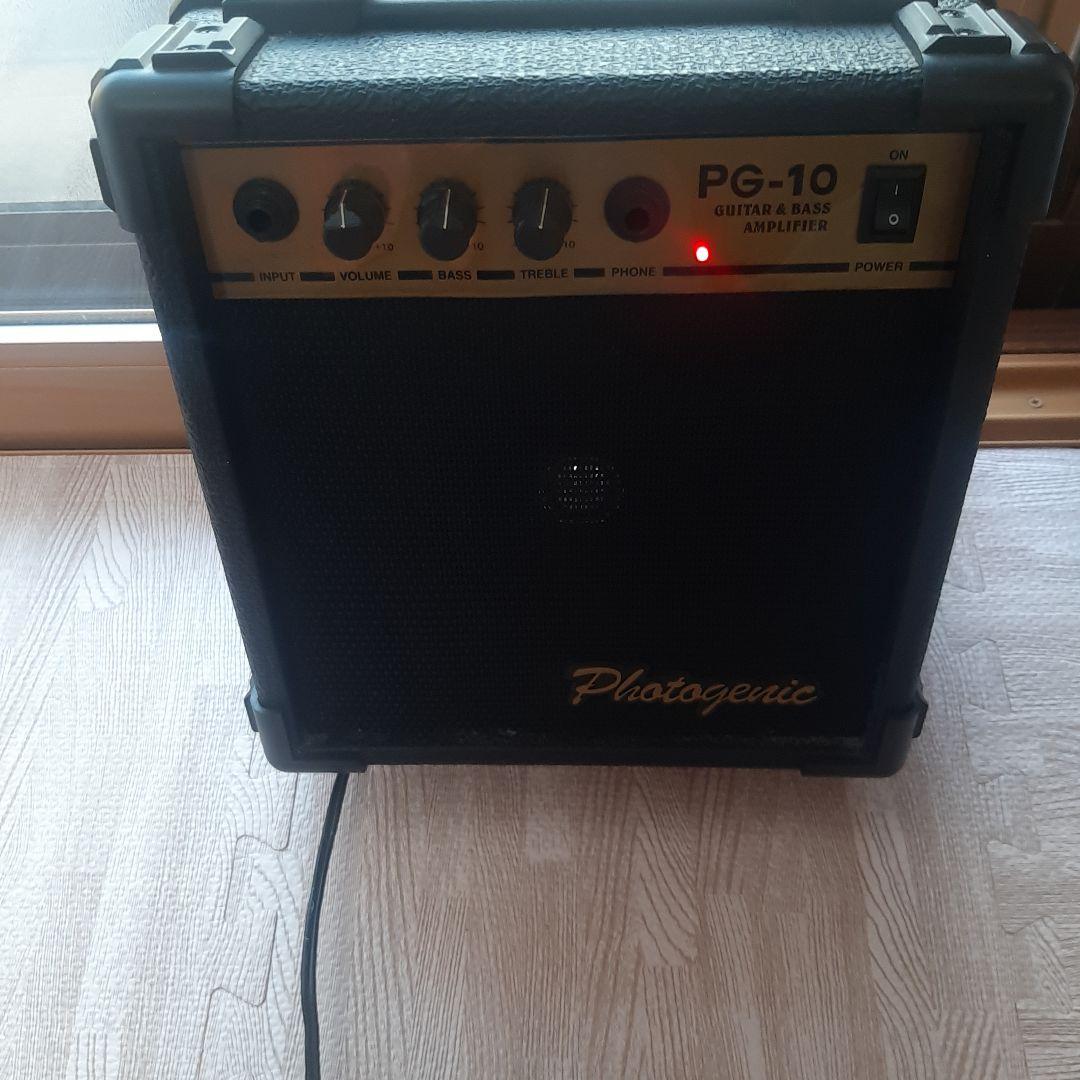 エレキギターST16とPG-10 ギター＆ベースアンプ