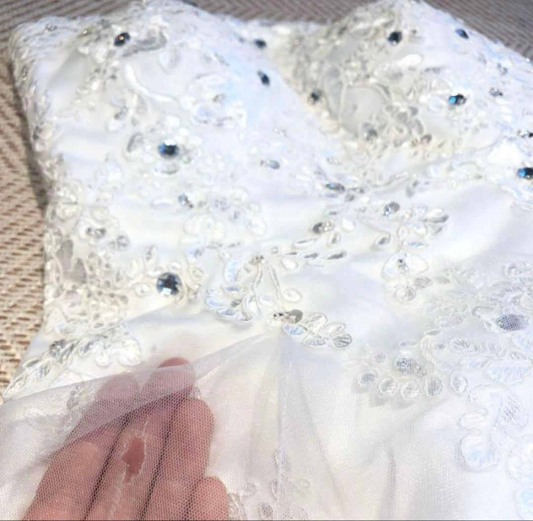 ☆おっかー　お値下げ☆ ウェディングドレス マーメイド 白 花嫁 前撮り