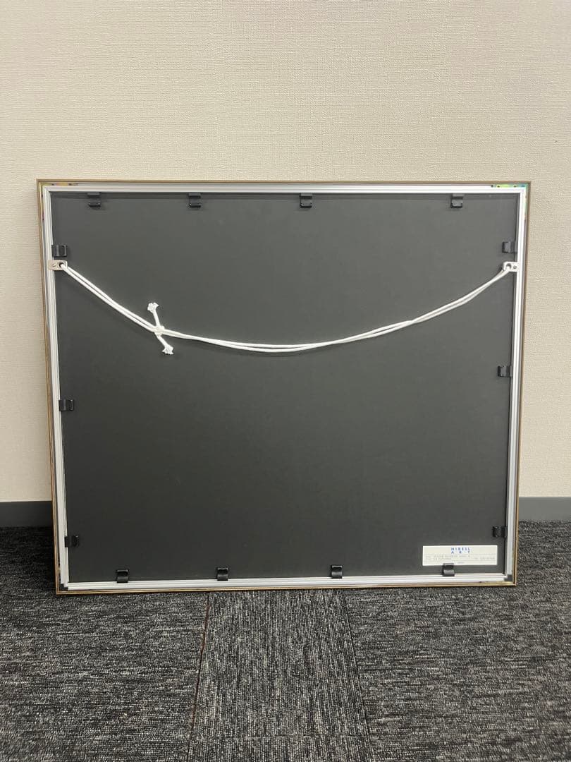 リトグラフ クロード・ワイズバッシュ LE PATINEUR 直筆サイン