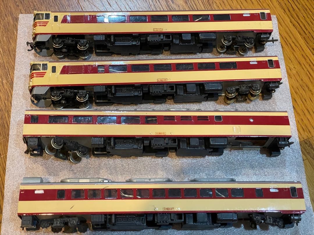 HOゲージ 鉄道模型 車両6両　ジャンク品