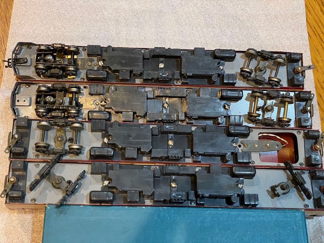 HOゲージ 鉄道模型 車両6両　ジャンク品