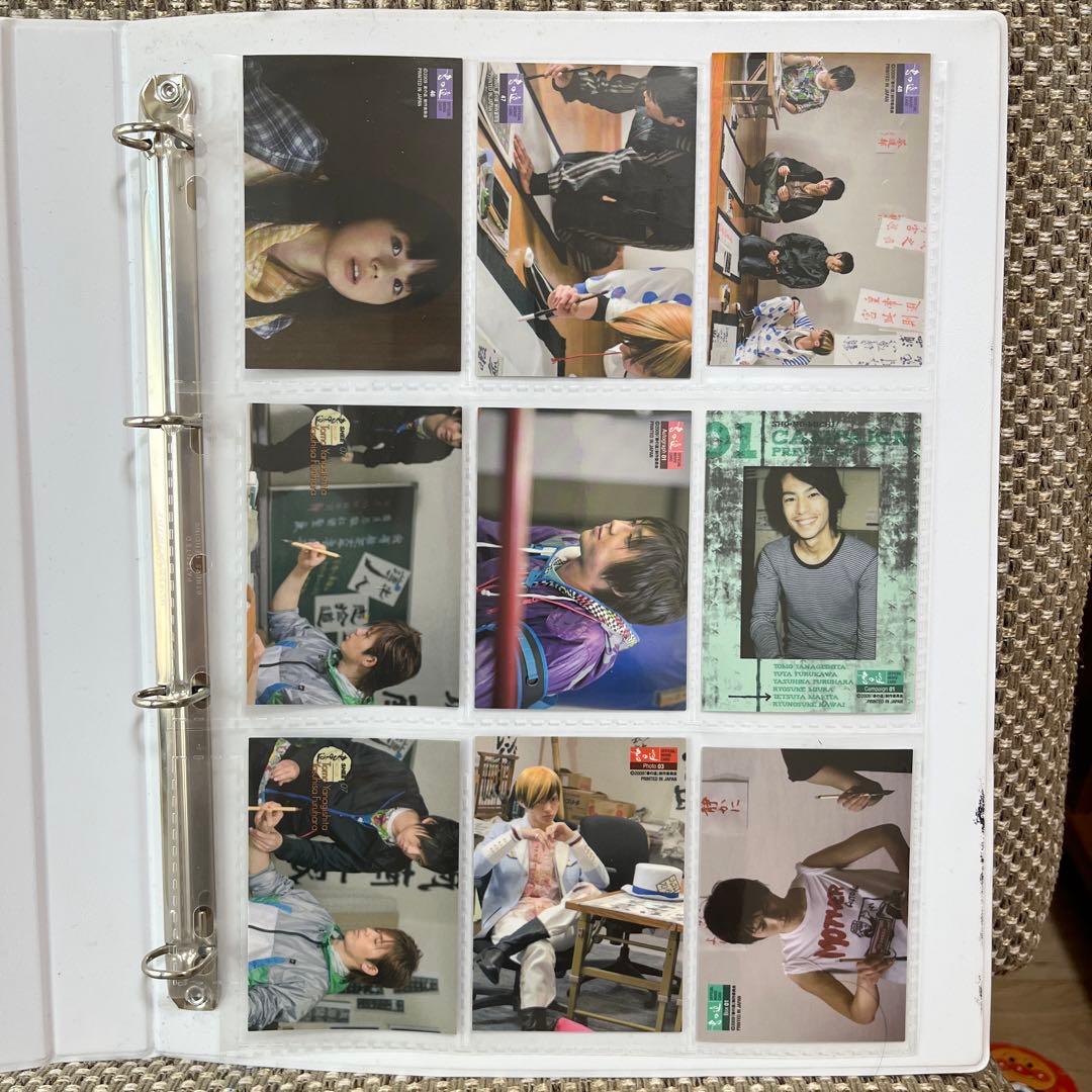 【激レア】書の道俳優直筆サイン入り☆トレカ専用バインダー＋パンフなどセット