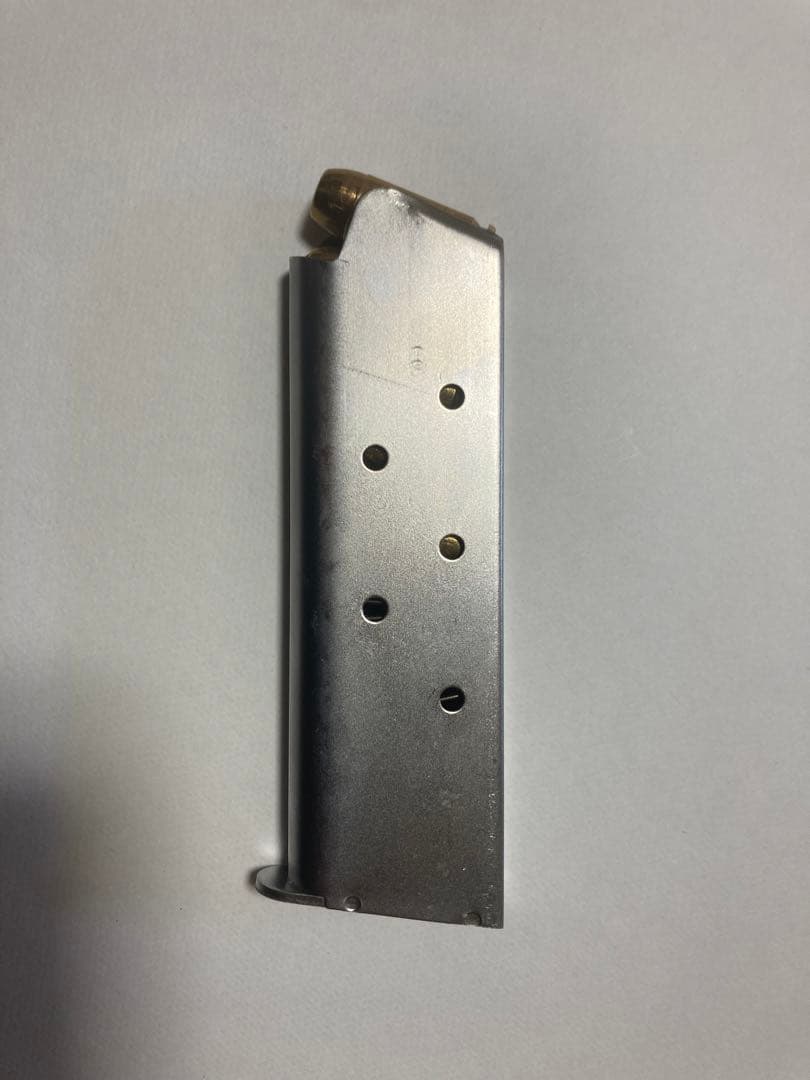 マルシン　コルトガバメント　M1911A1 シルバー　組み立てキット　モデルガン