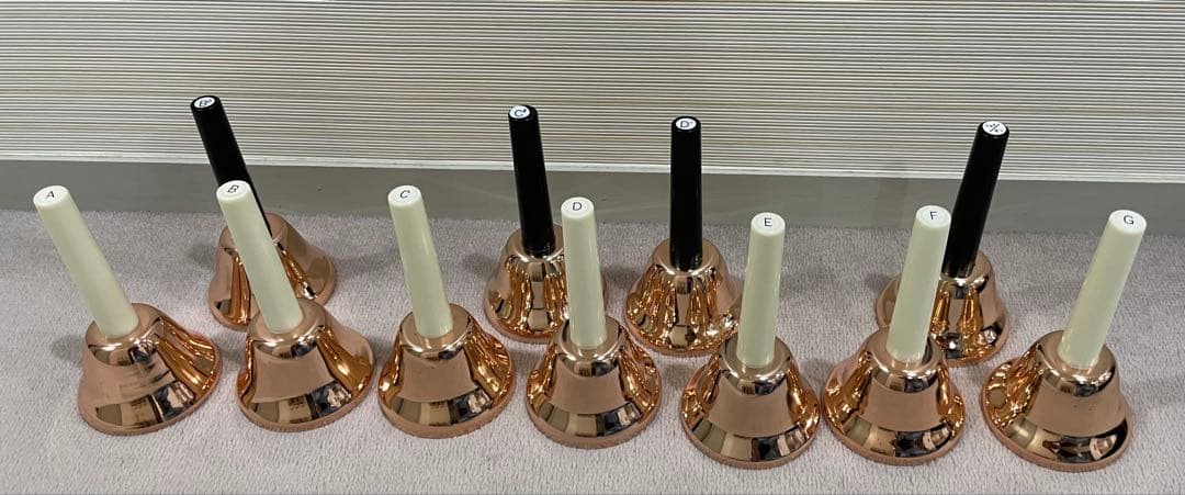 お値下げ‼️KC キョーリツ ハンドベル ❣️ MB-23K/C‼️白鍵と黒鍵23音