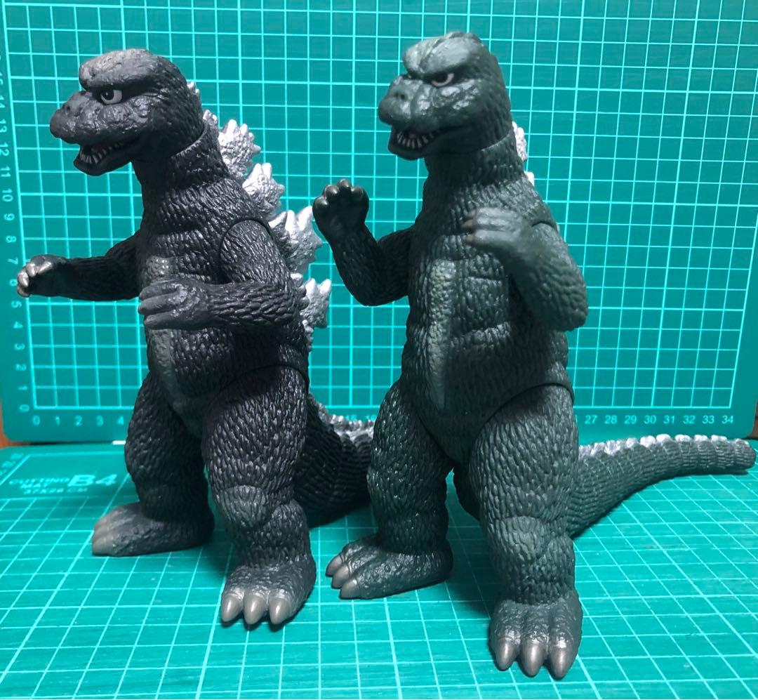 ゴジラ2体セット ☆ゴジラ50周年メモリアルボックス版☆解説カード付き