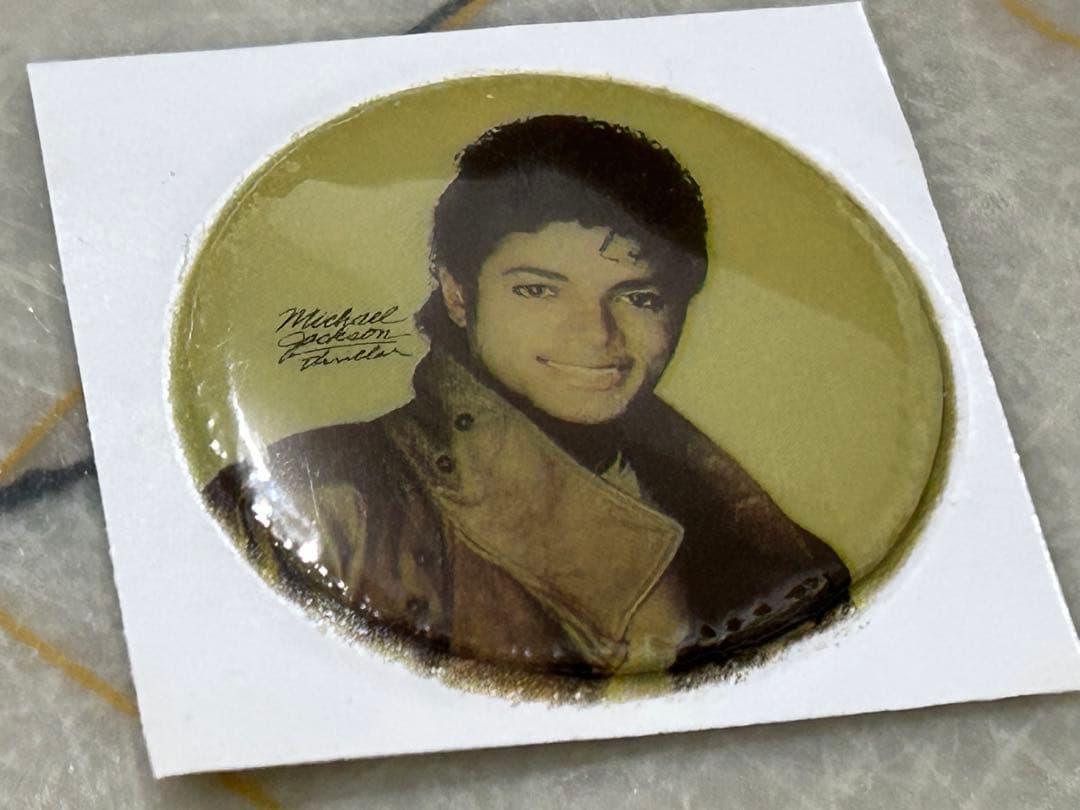 希少 マイケルジャクソン Michael Jackson 1980s ステッカー - メルカリ